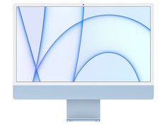 Моноблок APPLE iMac 24 Retina 4.5K (2021) Blue (Apple M1/8192Mb/512Gb/Wi-Fi/Bluetooth/Cam/24/4880x2520/Mac OS)