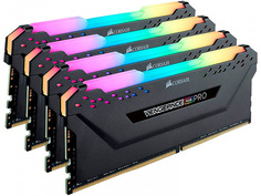 Модуль памяти Corsair DDR4 DIMM 3200MHz PC4-25600 CL16 - 32Gb KIT (4x8Gb) CMH32GX4M4E3200C16