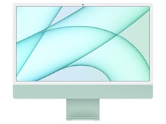 Моноблок APPLE iMac 24 Retina 4.5K Green MGPH3RU/A (Apple M1/8192Mb/256Gb/Wi-Fi/Bluetooth/Cam/24/4880x2520/Mac OS)