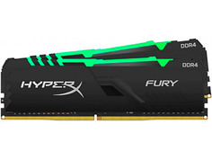 Модуль памяти HyperX Fury RGB DDR4 DIMM 3000MHz PC-24000 CL16 - 64Gb Kit (2x32Gb) HX430C16FB3AK2/64