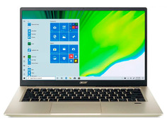 Ноутбук Acer Swift 3X Gold SF314-510G-7782 NX.A10ER.004 (Intel Core i7 1165G7 2.8 GHz/16384Mb/512Gb SSD/Intel Iris Xe Max 4096Mb/Wi-Fi/Bluetooth/Cam/14/1920x1080/no OS)