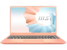 Ноутбук MSI Modern 14 B11SB-284RU 9S7-14D215-284 (Intel Core i7-1165G7 2.8GHz/16384Mb/512Gb SSD/nVidia GeForce MX450 2048Mb/Wi-Fi/Bluetooth/Cam/14/1920x1080/Windows 10)