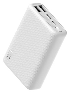 Внешний аккумулятор Xiaomi ZMI Power Bank QB817 10000mAh USB Type-C Mini 22.5W White Выгодный набор + серт. 200Р!!!
