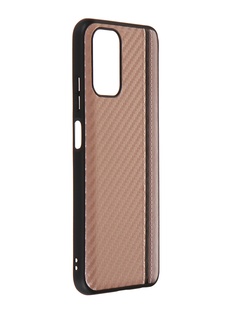 Чехол G-Case для Xiaomi Redmi Note 10/10S Carbon Rose Gold GG-1473