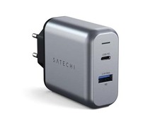 Зарядное устройство Satechi 30W Dual-Port Travel Charger 1xUSB 1xUSB Type-C (PD) Silver ST-MCCAM-EU