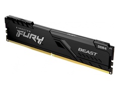 Модуль памяти Kingston Fury Beast Black DDR4 DIMM 3200Mhz PC25600 CL16 - 16Gb KF432C16BB/16