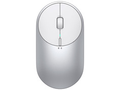 Мышь Xiaomi Mi Portable Mouse 2 USB+Bluetooth BXSBMW02, Silver