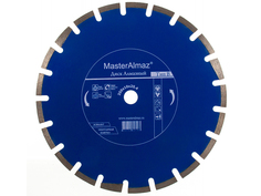Диск MasterAlmaz Standard (Тип B) 350x10x25.4 алмазный по асфальту и плитке, сегментный 10501445