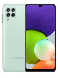 Сотовый телефон Samsung SM-A225F Galaxy A22 4/128Gb Mint Выгодный набор + серт. 200Р!!!