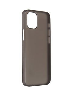 Чехол Luazon для APPLE iPhone 12 mini Plastic Transparent Black 6248006