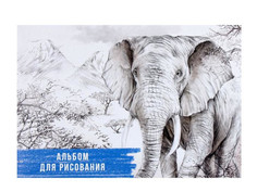 Альбом для рисования Calligrata Слон А4 32 листа 5666525