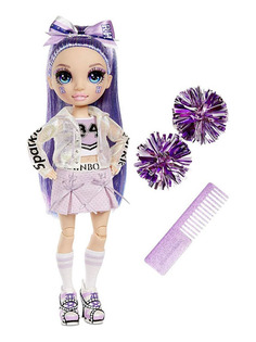 Кукла LOL Rainbow High Cheer Doll Violet Willow 572084