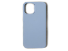 Чехол Luazon для APPLE iPhone 12 Pro Max Soft-touch Silicone Light Blue 6248019