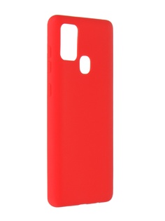 Чехол Alwio для Samsung Galaxy A21S Soft Touch Red ASTGA21SRD