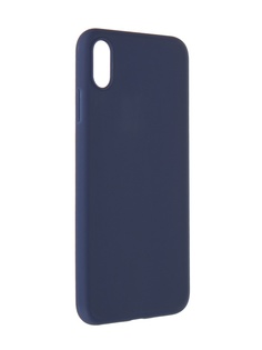 Чехол Alwio для APPLE iPhone XS Max Soft Touch Dark Blue ASTIXSMBL