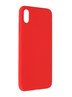 Чехол Alwio для APPLE iPhone XS Max Soft Touch Red ASTIXSMRD