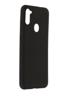 Чехол Alwio для Samsung Galaxy A11 Soft Touch Black ASTGA11BK