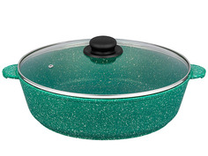 Сковорода Elan Gallery Гармония вкуса 32cm 5.5L Emerald 120603