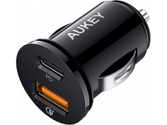 Зарядное устройство Aukey Dual Port Car Charger Total Output 21W CC-Y11