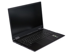 Ноутбук HP Omen 15-en1016ur 3B4S1EA (AMD Ryzen 5 5600H 3.3Ghz/16384Mb/512Gb SSD/nvidia GeForce RTX 3060 6144Mb/Wi-Fi/Bluethooth/Cam/15.6/1920x1080/Windows 10 64-bit)