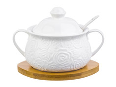 Сахарница Elan Gallery Розы 400ml 540290