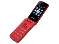 Сотовый телефон Philips E255 Xenium Red Выгодный набор + серт. 200Р!!!