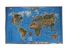Карта мира для детей DMB ОСН1234770