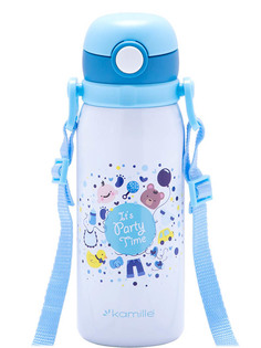 Термос Kamille 450ml Light Blue KM-2028