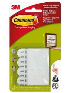 Застежки клейкие Command