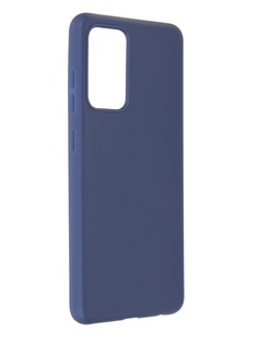 Чехол Alwio для Samsung Galaxy A52 Soft Touch Silicone Dark Blue ASTGA52BL
