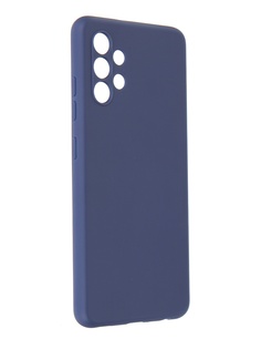 Чехол Alwio для Samsung Galaxy A32 Soft Touch Silicone Dark Blue ASTGA32BL