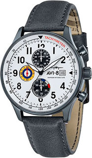 fashion наручные мужские часы AVI-8 AV-4011-0B. Коллекция Hawker Hurricane