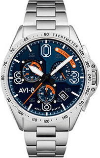 fashion наручные мужские часы AVI-8 AV-4077-22. Коллекция P-51 Mustang