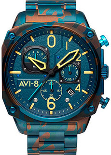 fashion наручные мужские часы AVI-8 AV-4052-33. Коллекция Hawker Hunter