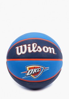 Мяч баскетбольный Wilson NBA TEAM TRIBUTE BSKT OKC THUNDER