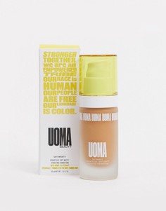 Мягкая матовая основа под макияж UOMA Beauty - Say What?! (Bronze Venus)-Коричневый цвет