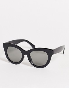 Черные солнцезащитные очки «кошачий глаз» в стиле oversized & Other Stories-Черный цвет