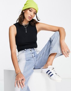 Чистая майка Topshop-Черный цвет