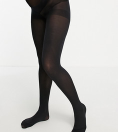 Черные колготки плотностью 80 ден ASOS DESIGN Maternity-Черный цвет