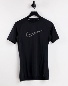 Черная футболка Nike Pro Training-Черный цвет