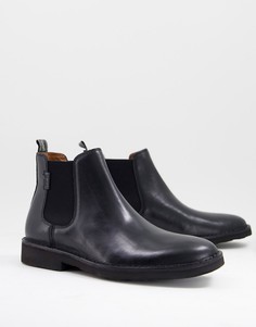 Коричневые кожаные ботинки челси Polo Ralph Lauren - talan-Черный цвет
