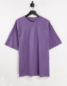 Свободная фиолетовая футболка River Island-Фиолетовый цвет