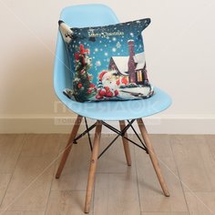 Наволочка, 43х43 см, Рождественская ночь T2020-74 декоративная