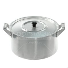 Кастрюля алюминий, 2.5 л, с крышкой, Scovo, ПП-024