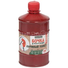 Удобрение Огородник Бочка и четыре ведра органоминеральное Куриный помет, 0.6 л