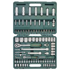 Набор слесарных инструментов Jonnesway, S04H52494S, 1/2", 1/4", кейс, 94 шт