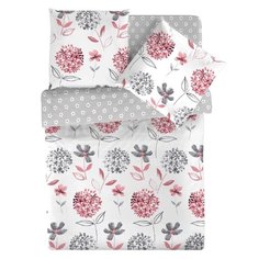 Постельное белье 1.5-спальное, простыня 150х215 см, 2 наволочки 50х70 см, пододеяльник 145х215 см, Для Snoff, поплин, Дюфри 4570/1+4570/а1