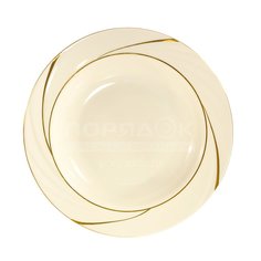 Тарелка суповая, керамика, 20 см, Голубка Бомонд, Добрушский фарфоровый завод, 0С0938Ф34