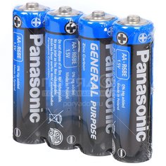 Батарейка Panasonic AA R06 Zinc-carbon General Purpose, 4 шт