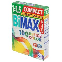 Стиральный порошок BiMAX, 0.4 кг, автомат, Color
